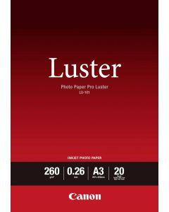 Canon fotopapír  LU-101 A3 20 listů Luster Paper
