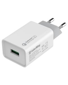 COLORWAY 1x USB/ síťová nabíječka/ 18W/ 100V-240V