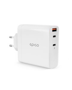 Epico 140W GaN síťová nabíječka - bílá