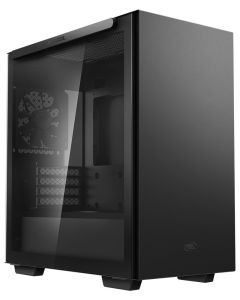 DEEPCOOL skříň Macube 110 / Micro ATX / 120mm fan / 2xUSB 3.0 / prosklená bočnice s magnetickým uchycením / černá