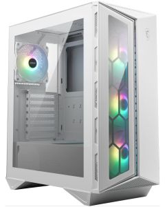 MSI skříň MPG GUNGNIR 110R WHITE/ bez zdroje/ levé temperované sklo/ 4x 120 mm ARGB fan/ 1x USB-C/ 2x USB 3.0/ bílá