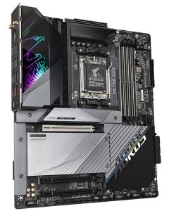 GIGABYTE X670E AORUS MASTER / AMD X670 / AM5 / 4x DDR5 DIMM / 4x M.2 / HDMI / DP / 2x USB-C / WiFi / EATX