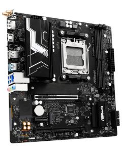 ASRock B850M-X WiFi R2.0 / AMD B850 / AM5 / 2x DDR5 DIMM / 2x M.2 / HDMI / DP / USB-C / WiFi / mATX