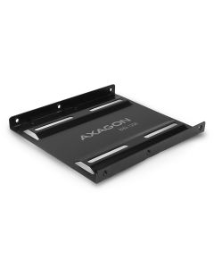AXAGON kovový rámeček pro 1x 2,5" disk do 3,5" / RHD-125B / černý