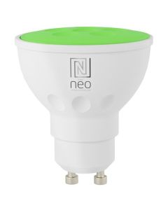 IMMAX NEO SMART žárovka LED GU10 6W RGB+CCT barevná a bílá, stmívatelná, Wi-Fi, TUYA