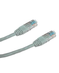 DATACOM Patch kabel UTP CAT5E 3m (x) šedý křížený