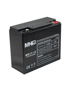 Pb akumulátor MHPower VRLA AGM 12V/17Ah (MS17-12)