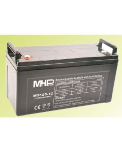 Pb akumulátor MHPower VRLA AGM 12V/120Ah (MS120-12