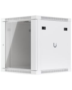 Ubiquiti UniFi 12U Rack Cabinet Wall 600 Glass - Nástěnný rozvaděč, výška 12U, ventilátory, prosklené dveře