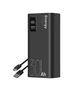 OBAL:ME EnergyPulse Powerbanka 30000mAh 22.5W Black