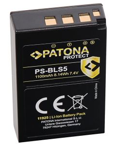PATONA baterie pro foto Olympus BLS5 1100mAh Li-Ion Protect