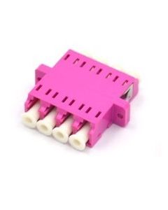 XtendLan LC-LC quad adapter, MM, OM4, fialová, do optických rozvaděčů