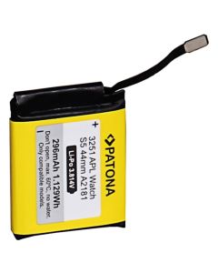 PATONA baterie pro chytré hodinky Apple Watch 5  296mAh A2181 44mm