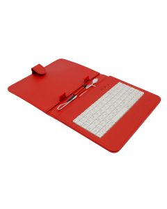 AIREN AiTab Leather Case 2 with USB Keyboard 8" RED (CZ/SK/DE/UK/US.. layout)
