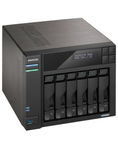Asustor NAS AS6706T v2 / 6x 2,5"/3,5" SATA III/ Celeron N5105 2.0 GHz/ 8GB/ 2x 5GbE/ 4x M.2/ 2x USB 3.2/ HDMI