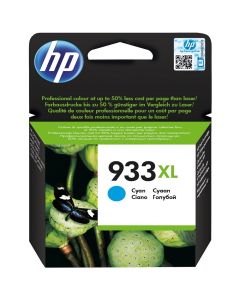 HP inkoustová kazeta 933XL azurová CN054AE originál
