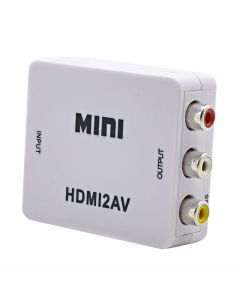 XtendLan Převodník HDMI na kompozitní video a audio, PAL/NTSC, HDMI do 1920x1080, výstup volitelný přepínačem