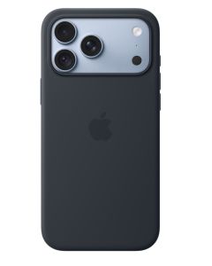 iPhone 18 Pro Max Silicone Case with MS - N.Blue