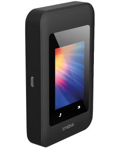 STRONG 4G+ MIFI 900D/ data 300Mbps/ Wi-Fi 1200Mbps/ baterie 2500mAh/ WPA3/ nano SIM/ USB-C/ s displejem/ černý