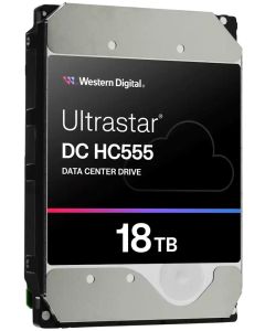 WD Ultrastar DC HC555 18TB / 0B48723 / SATA 6Gb/s / Interní / 3,5" / 7200rpm / 512MB