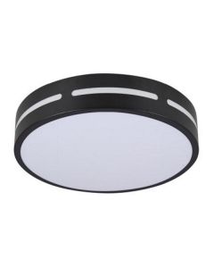 IMMAX NEO LITE PERFECTO SMART stropní svítidlo kruh 30cm, 24W černé TUYA Wi-Fi