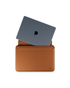 Epico TechGrain Sleeve MacBook Pro 13,3"/Air 13,6" - hnědá