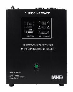 MHPower záložní zdroj MHPower MSKD-3500-48, UPS, 3500W, čistý sinus, 48V, solární regulátor MPPT