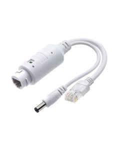 XtendLan XL-POES-12V1-A, PoE splitter 802.3af, 100Mb, stabilizovaných 12V/1A jack, přep. ochrana, mini