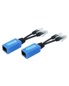 XtendLan POE extender, 2x PoE po jednom UTP kabelu, 100Mb