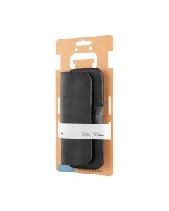 Horizontální kožené pouzdro FIXED Posh se zavíráním, velikost 6XL, černé