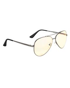 GUNNAR kancelářske/herní brýle MAVERICK GUNMETAL * jantárová skla * BLF 65 * GUNNAR focus