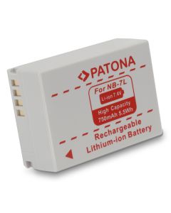 PATONA baterie pro foto Canon NB-7L 750mAh