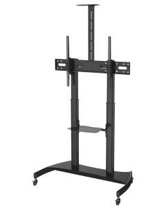 Neomounts PLASMA-M1950E / Mobile Flat Screen Floor Stand (height: 134-166 cm) / Black