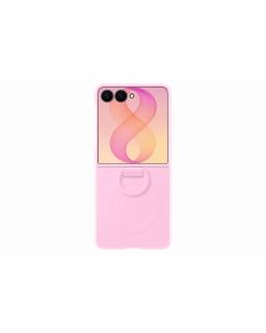 Samsung Silikonový magnetický kryt s držákem na prst pro Galaxy Z Flip8, Pink