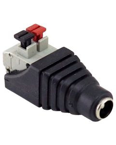 XtendLan Napájecí redukce plug/svorkovnice - SAMICE 5,5/2,1mm (ke zdroji) na rychlosvorku