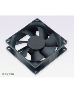 přídavný ventilátor Akasa 80x80x25 black OEM L