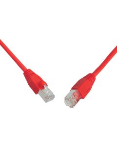 Solarix Kabel Patch SFTP C5E  PVC 7m červený snag-proof C5E-315RD-7MB