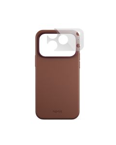 Epico Leather Mag+ Case iPhone 17 Pro/18 Pro hnědá