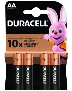Duracell Basic alkalická baterie 4 ks (AA)