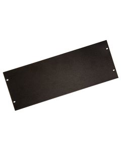 XtendLan 4U záslepka 19", černá, kovová