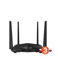 Tenda AC10 WiFi AC1200 Router 1200Mb/s, 1x GWAN, 3x GLAN, VPN server/klient, WISP, Repeater