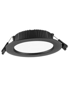 IMMAX NEO DOWN SMART podhledové (stropní) svítidlo, 12cm, 12W, s podporou BEACON, CCT, stmívatelné, Wi-Fi, TUYA, černé