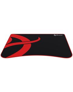 AROZZI ARENA Fratello DeskPad/ herní podložka pro celý stůl Arena Fratello/ černá/ červený okraj/ červené písmeno A