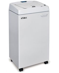 KOBRA skartovač AF.1 C4/ příčný řez/ 3,9 x 40 mm/ A4/ kapacita 350 listů/ objem koše 150l/ stupeň utajení P4/ šedý