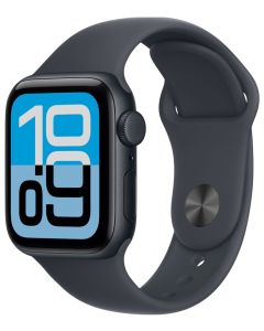 Apple Watch SE3 + Cellular 40mm Temně inkoustový hliník s inkoustovým sportovním řemínkem S/M