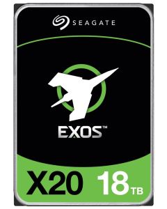SEAGATE Exos X20 18TB HDD / ST18000NM003D / SATA / 3,5" / 7200 rpm / 256MB / 512E/4KN