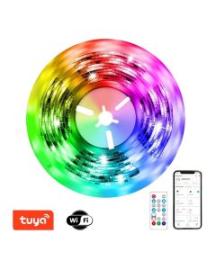 IMMAX NEO LITE SMART LED pásek/ 18W/ Wi-Fi/ IP65/ RGB/ stmívatelný/ Beacon/ DO/ 5m/ TUYA