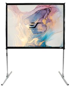 ELITE SCREENS plátno mobilní stativ 180" (457,2cm)/ 4:3/ 274,3×365,8cm/ gain 1.1/ CineWhite