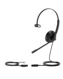 Yealink YHS34 Mono náhlavní souprava na jedno ucho s QD-RJ9 konektory