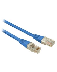 Solarix kabel Patch c5e UTP PVC 0,5m modrý non-snag-proof C5E-155BU-0,5MB